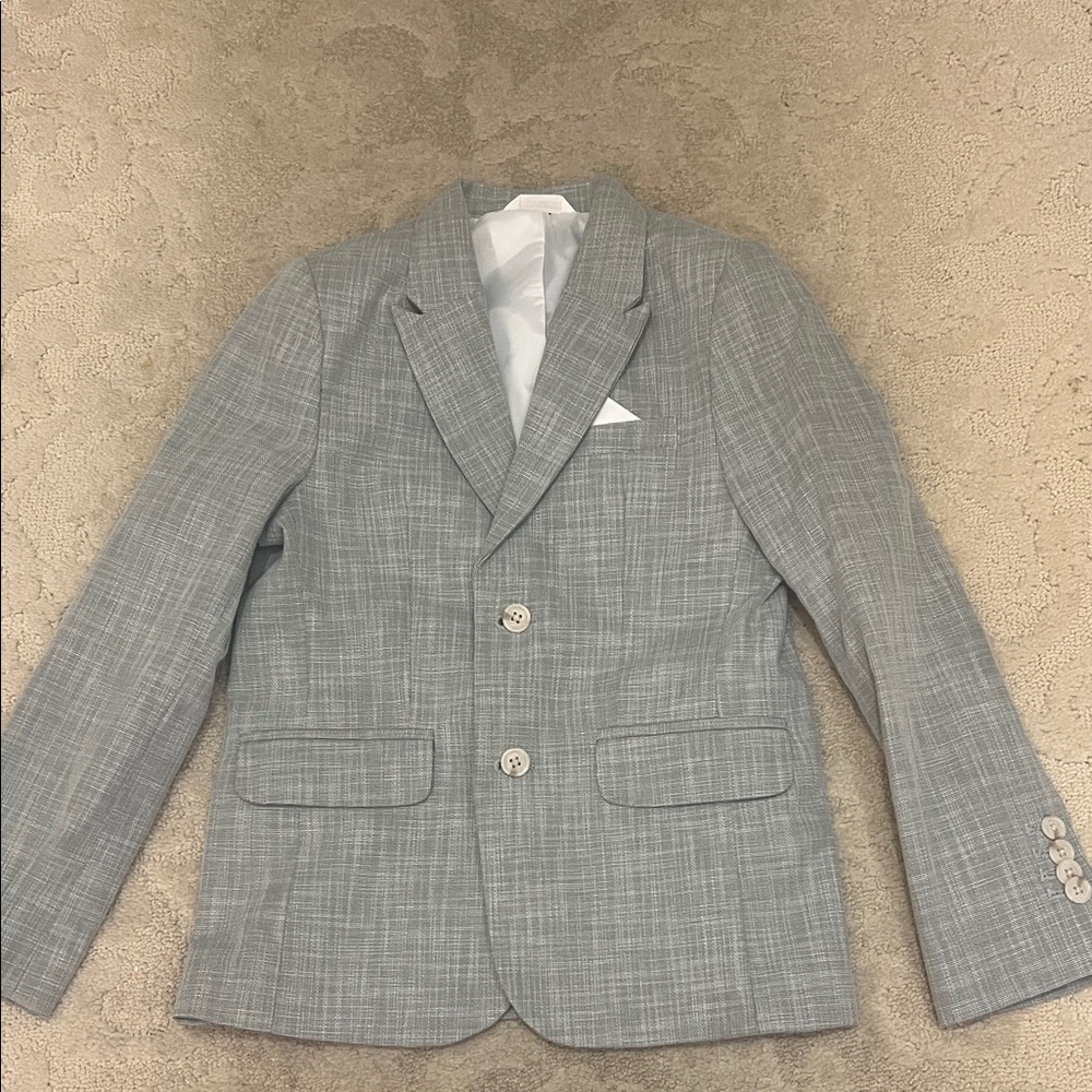 Light Green Boys Blazer and pant suit set- Classic Tailored Fit